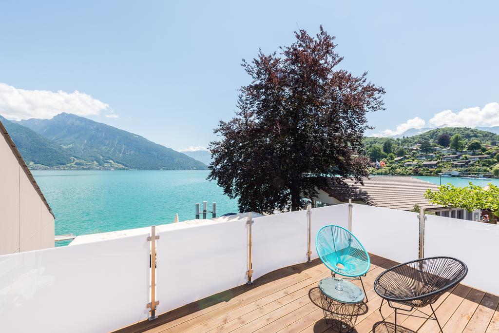 Boutique Hotel Riviera Spiez Ruang foto